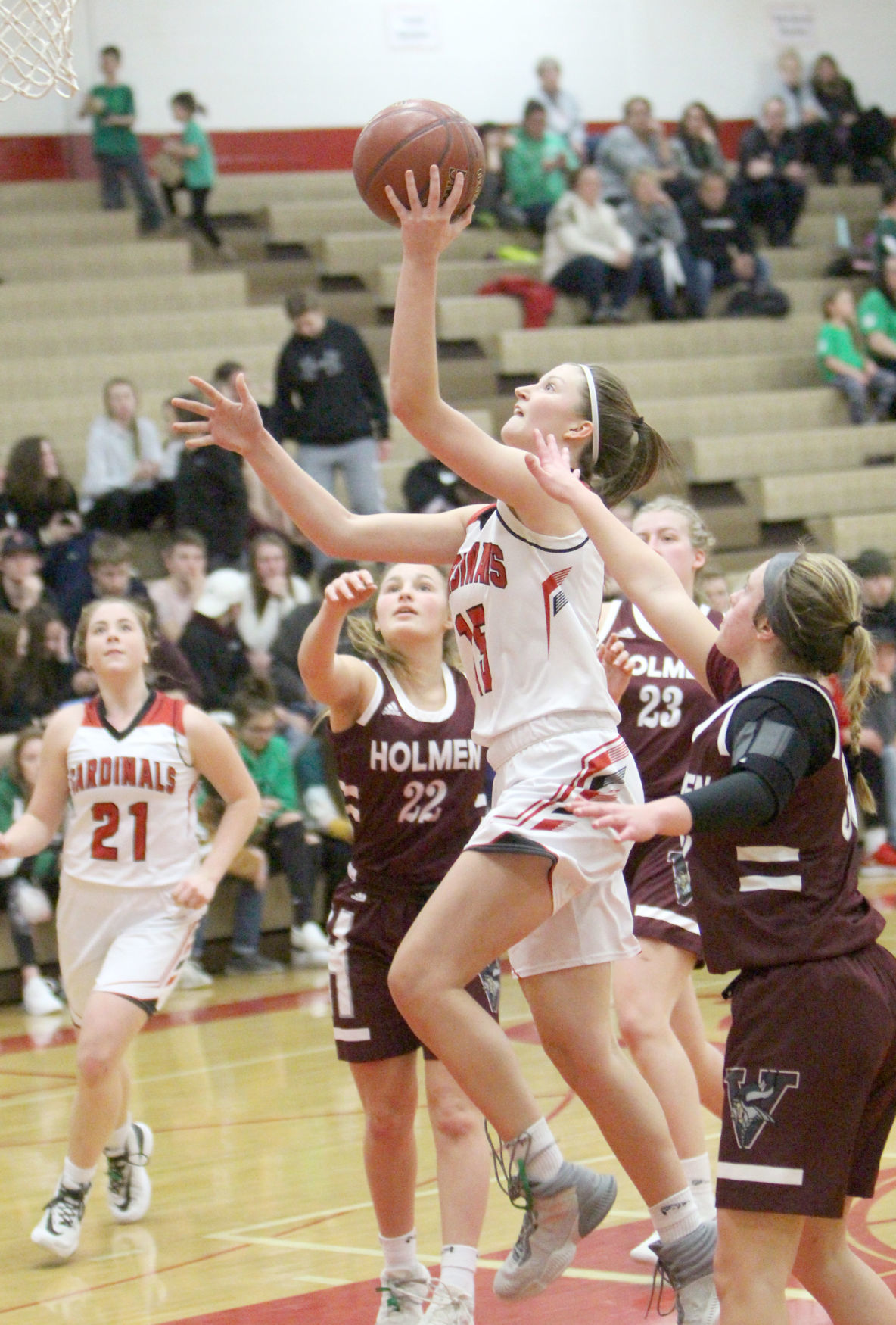 Holmen at Chi-Hi girls basketball 2-10-20